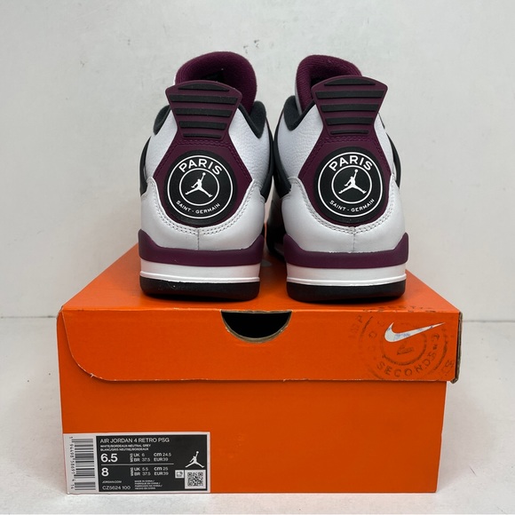 Nike Air Jordan 4 Retro “PSG/Paris Saint-Germain” 2023 - Picture 4 of 4